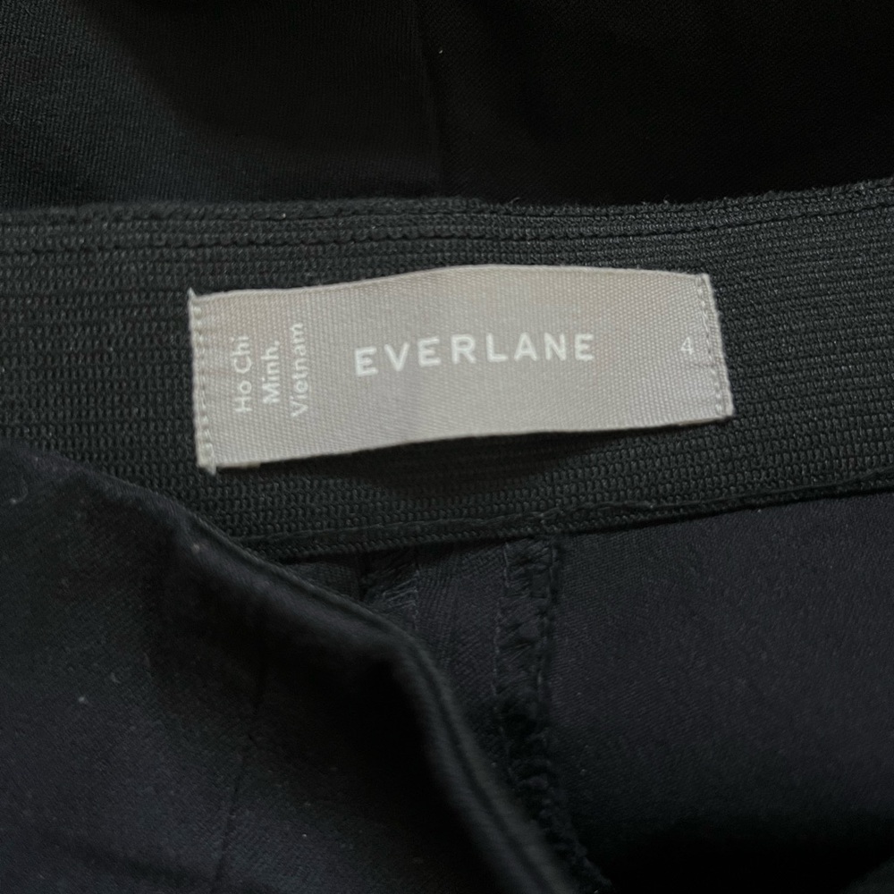 Everlane Classic Black Trousers